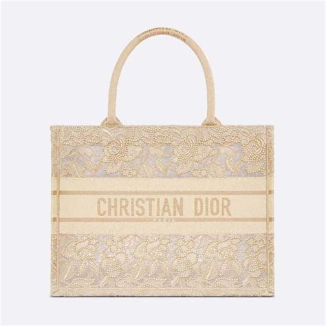 dior lace tote|Dior shopping tote.